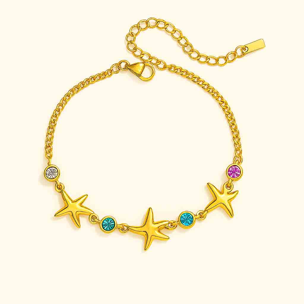 Delicate Star Charm Bracelet