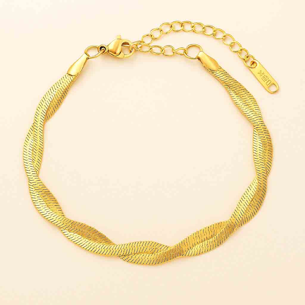Classic Herringbone Bracelet