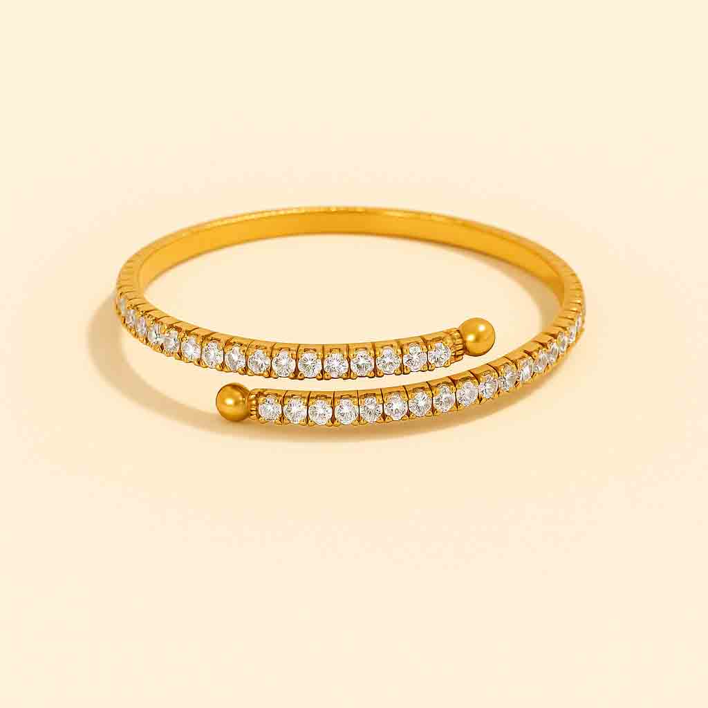 Open-Style Tennis Bracelet