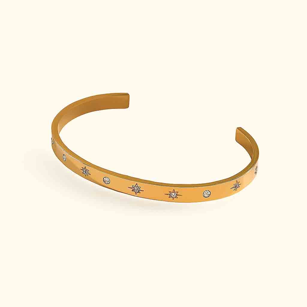 Galaxy Charm Gold Bracelet