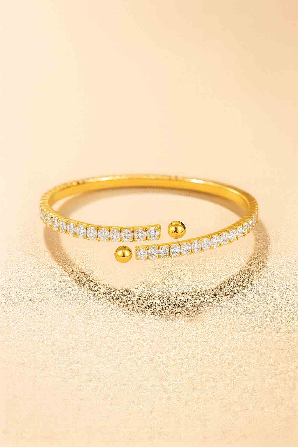 Open-Style Tennis Bracelet