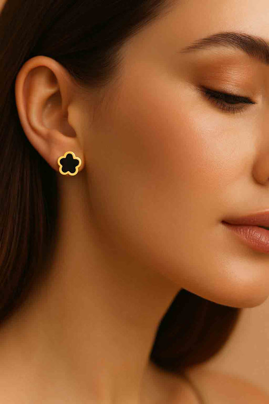 White Meadow Flower Earrings