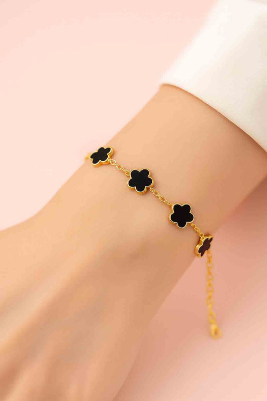 Meadow Flower Charm Bracelet