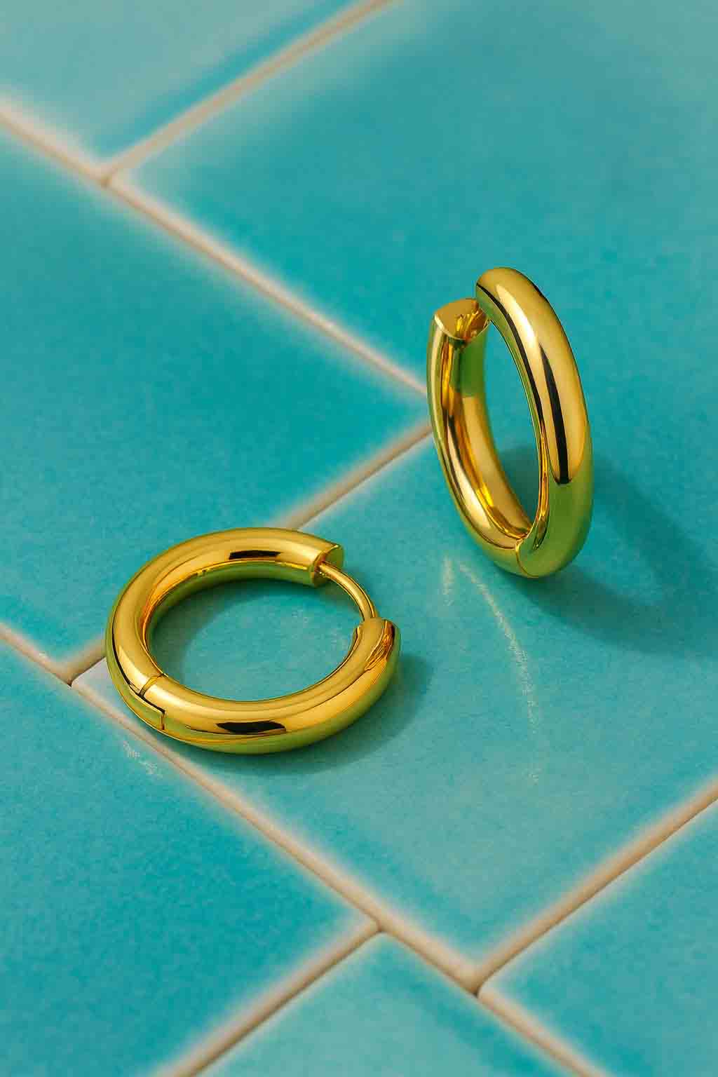 Classic Round Hoop Earrings
