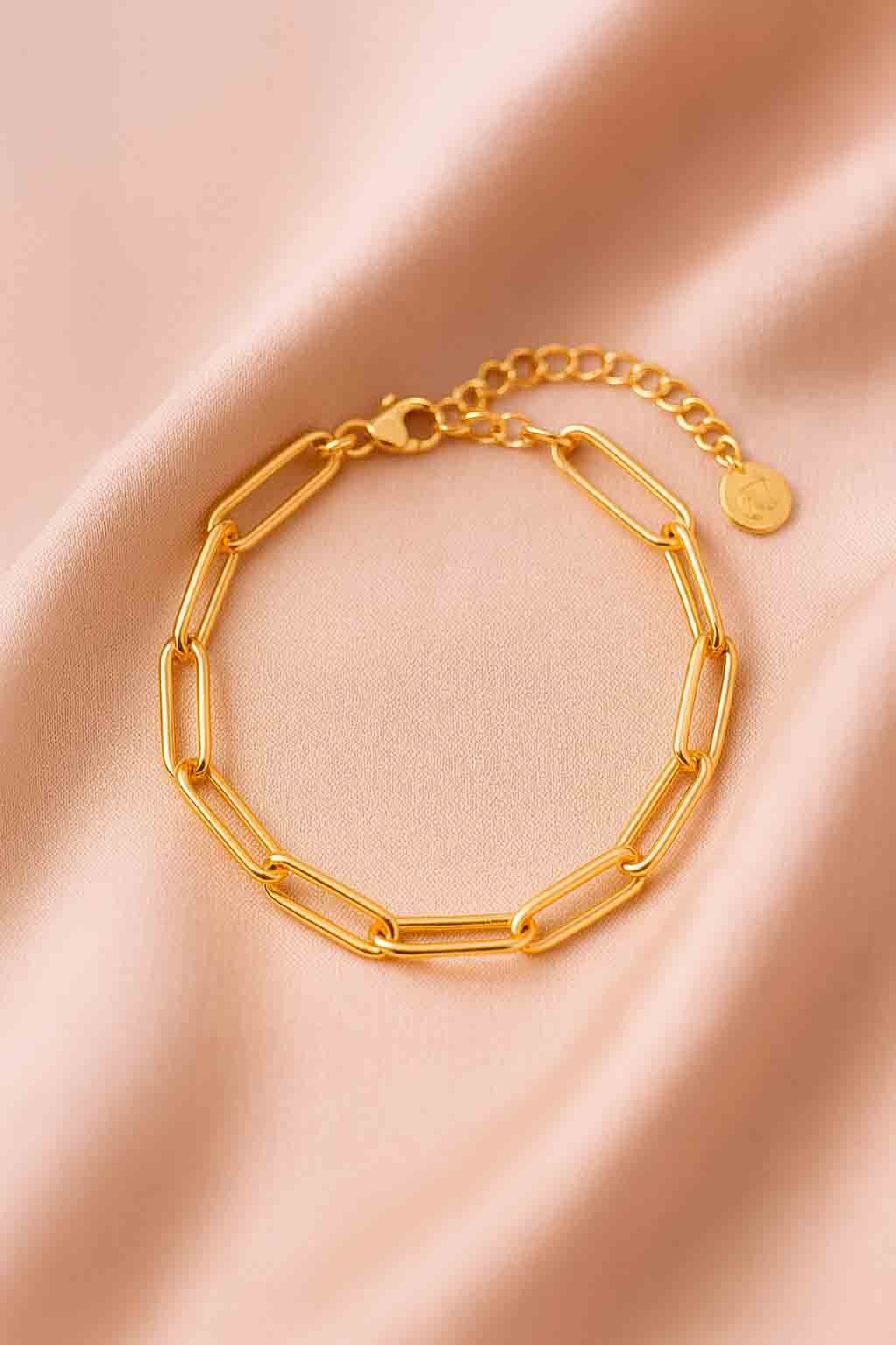Adjustable Gold Chain Bracelet