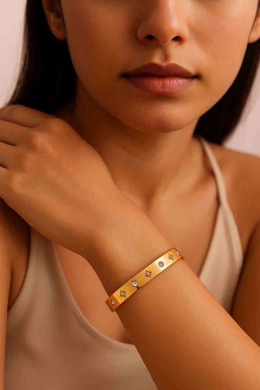 Galaxy Charm Gold Bracelet