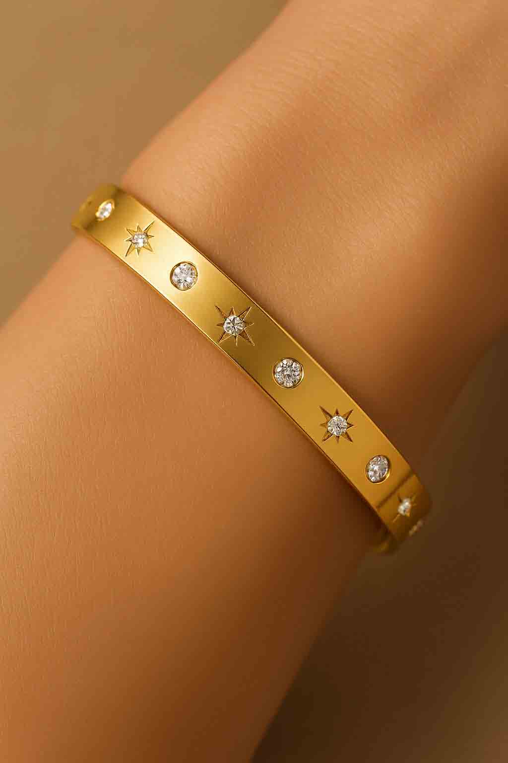 Galaxy Charm Gold Bracelet