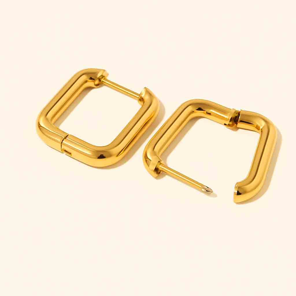 🎁 Geometric Square Earrings (100% off)