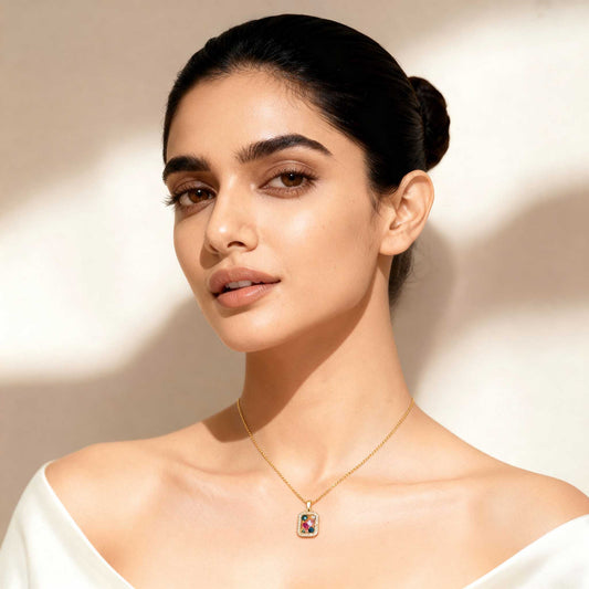 Elegant Multi-Stone Necklace