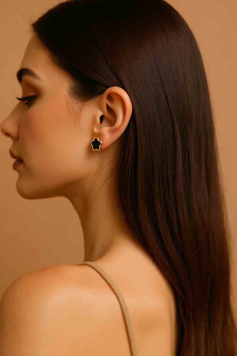 White Meadow Flower Earrings