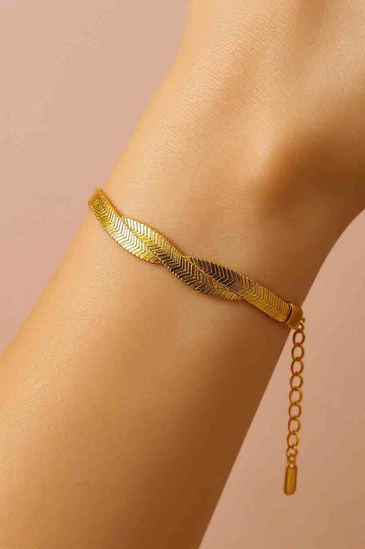 Classic Herringbone Bracelet