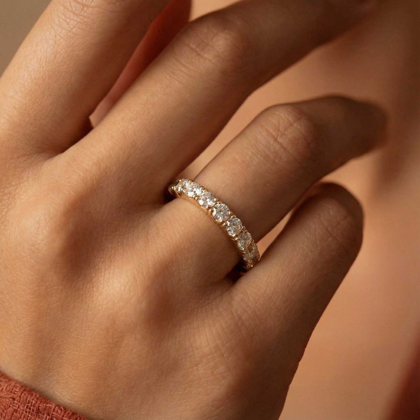 Elegant Diamond Accent Ring