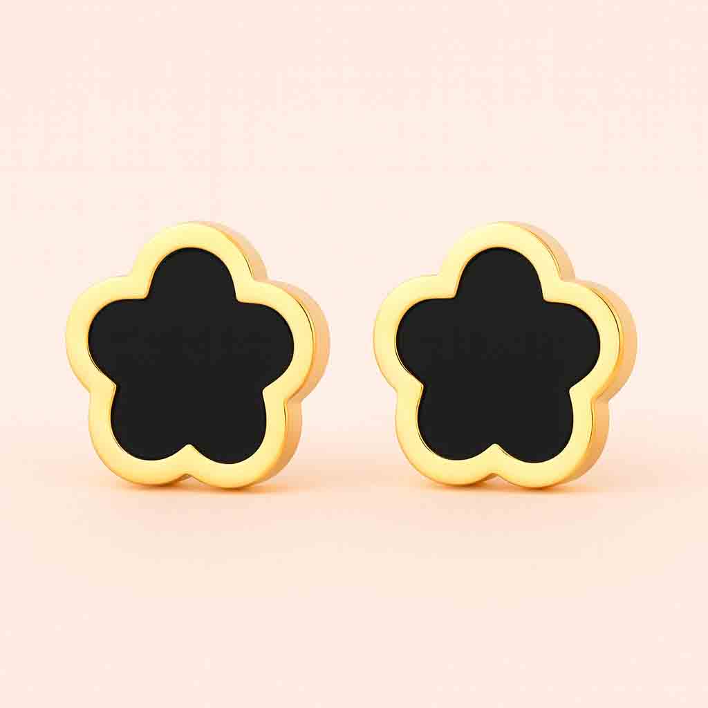 White Meadow Flower Earrings