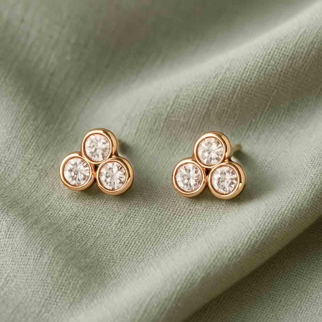 Diamond Stud Earrings