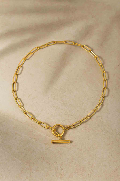 Stylish Gold Chain Necklace