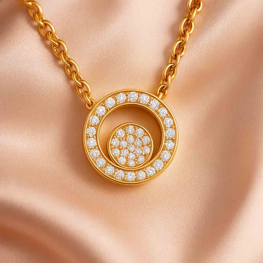 Crescent Moon Pendant Necklace