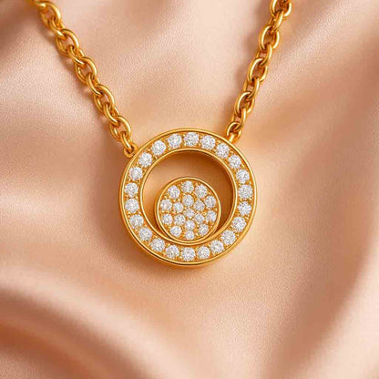 Crescent Moon Pendant Necklace