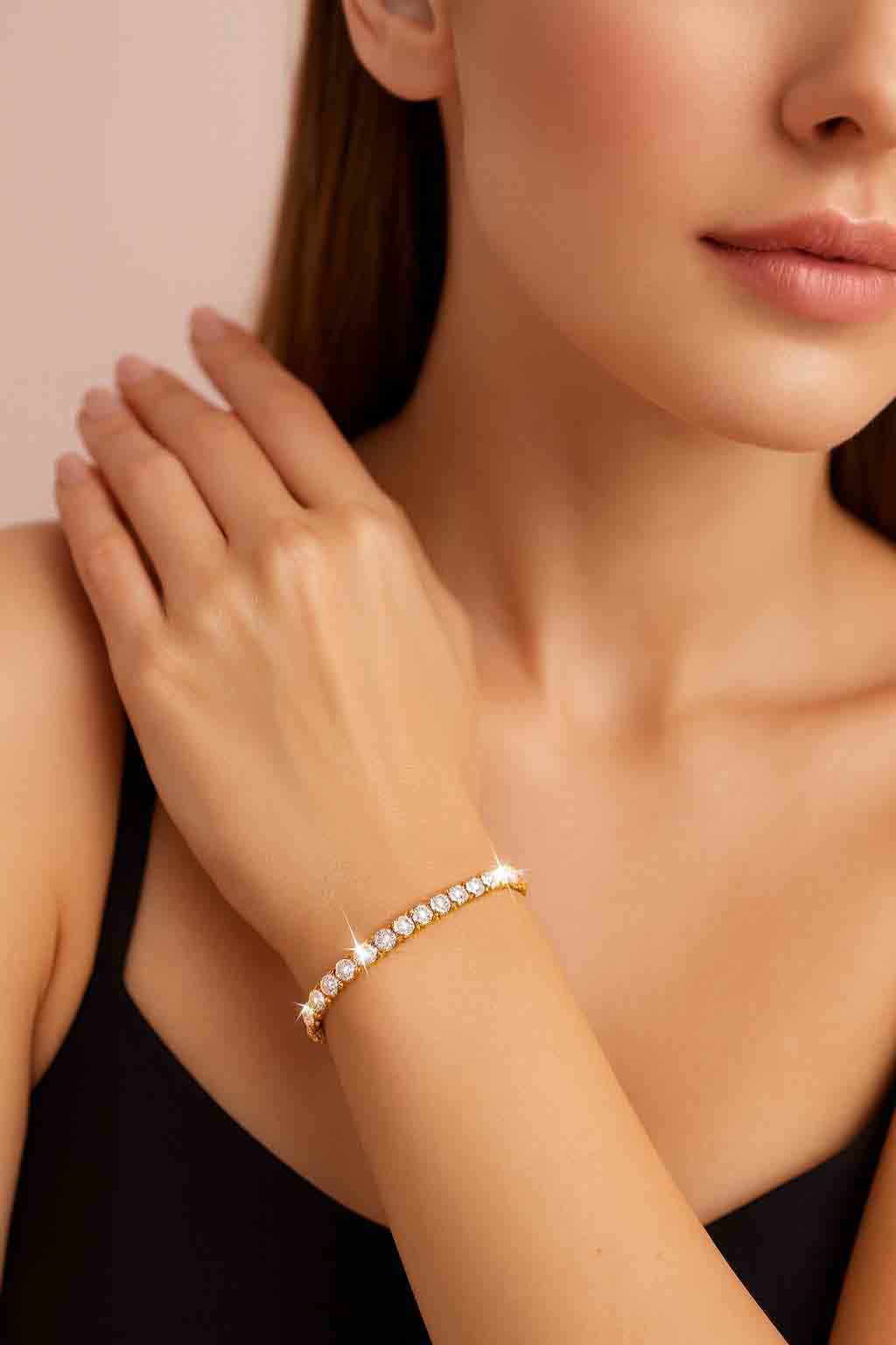 Adjustable Tennis Bracelet