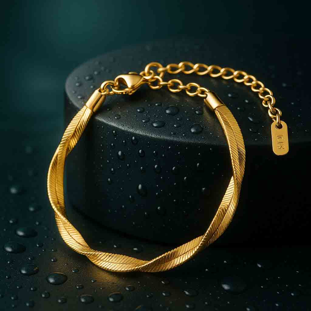 Classic Herringbone Bracelet