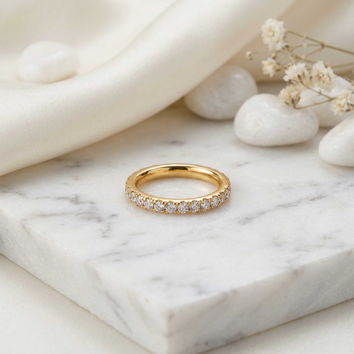 Elegant Diamond Accent Ring