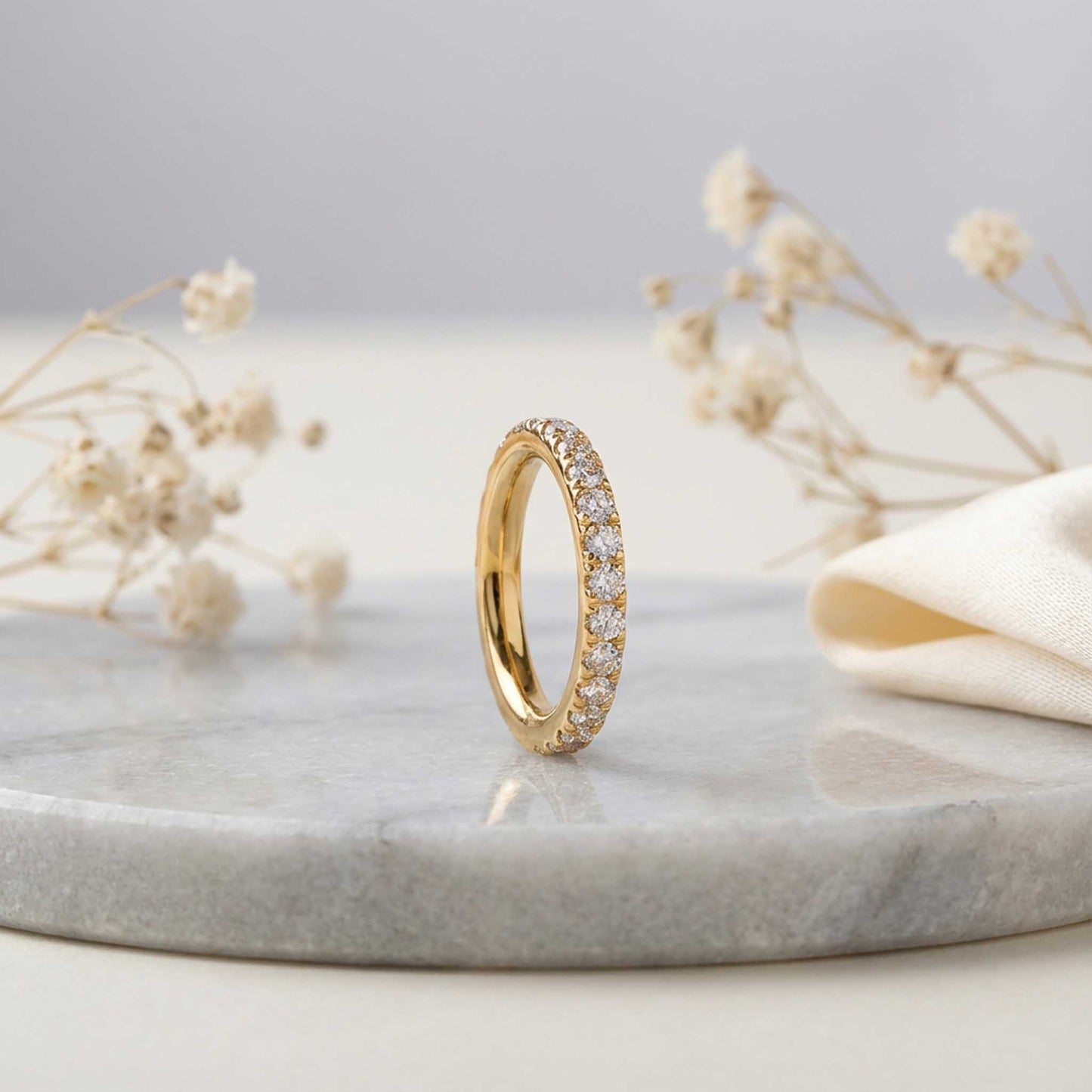 Elegant Diamond Accent Ring