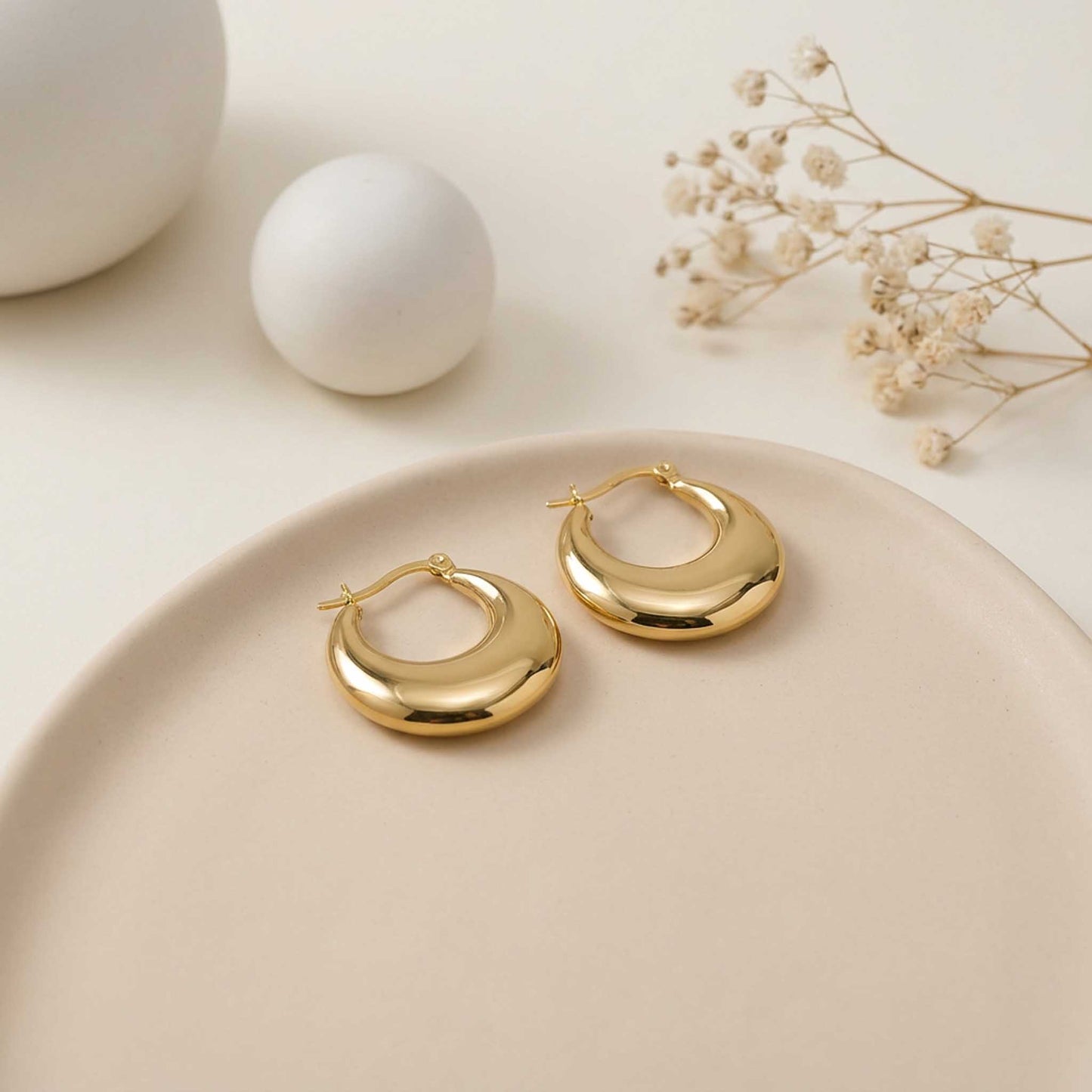 Crescent Moon Earrings