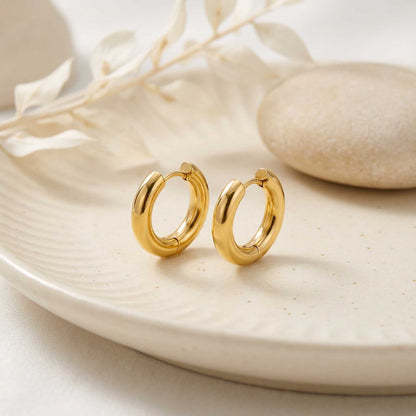 Classic Round Hoop Earrings