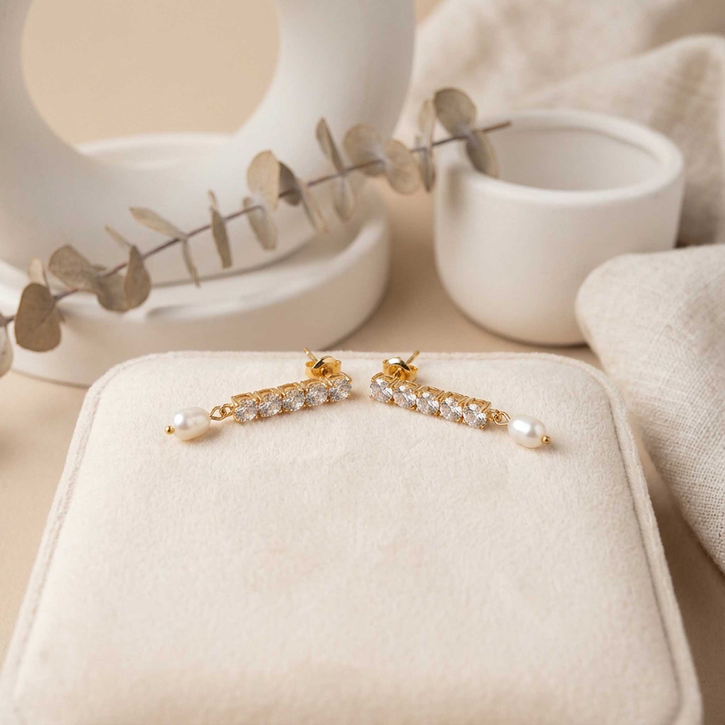 Timeless Pearl Drop Earrings