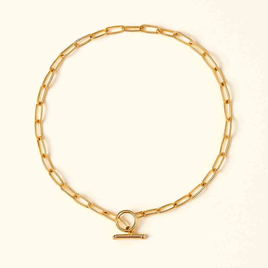 Stylish Gold Chain Necklace