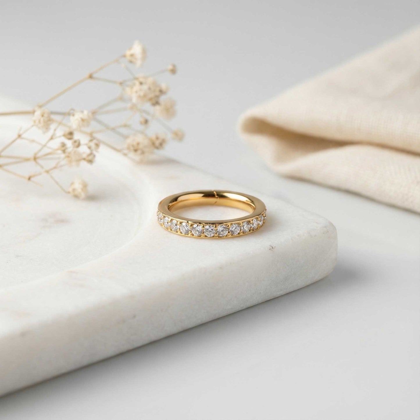 Elegant Diamond Accent Ring