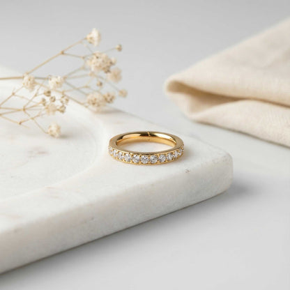 Elegant Diamond Accent Ring