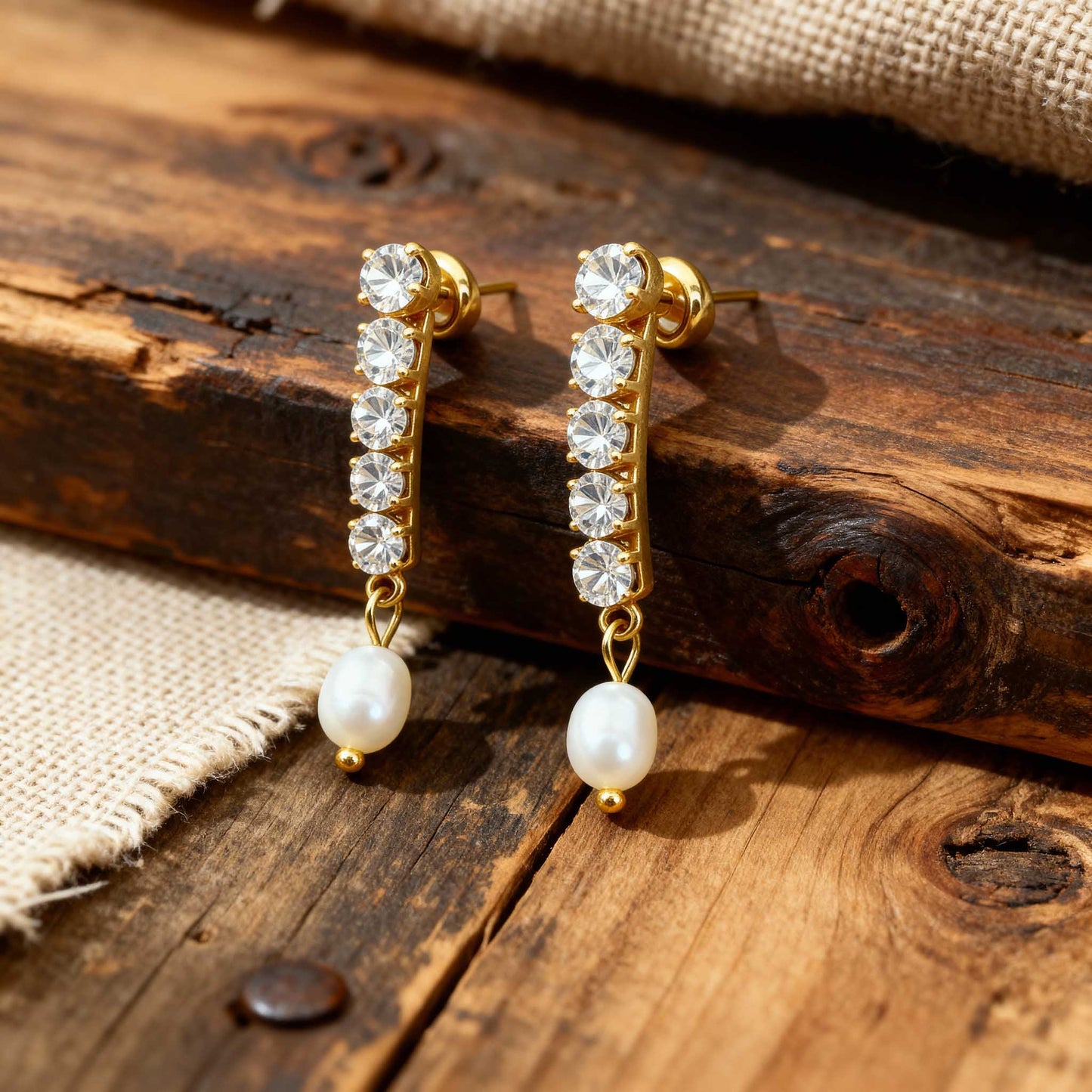 Timeless Pearl Drop Earrings