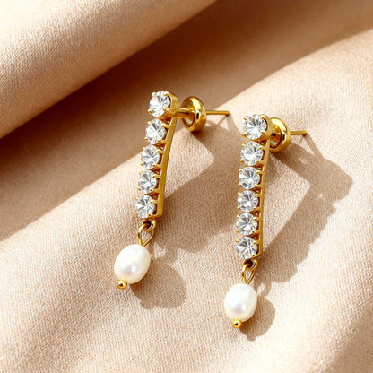 Timeless Pearl Drop Earrings