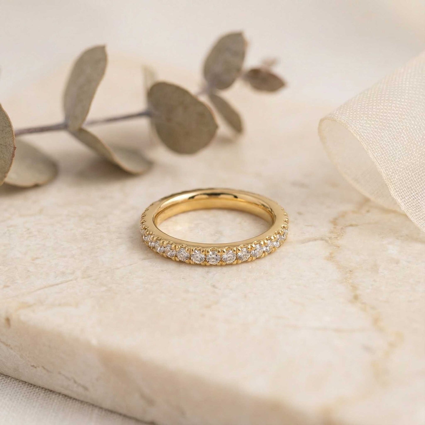 Elegant Diamond Accent Ring