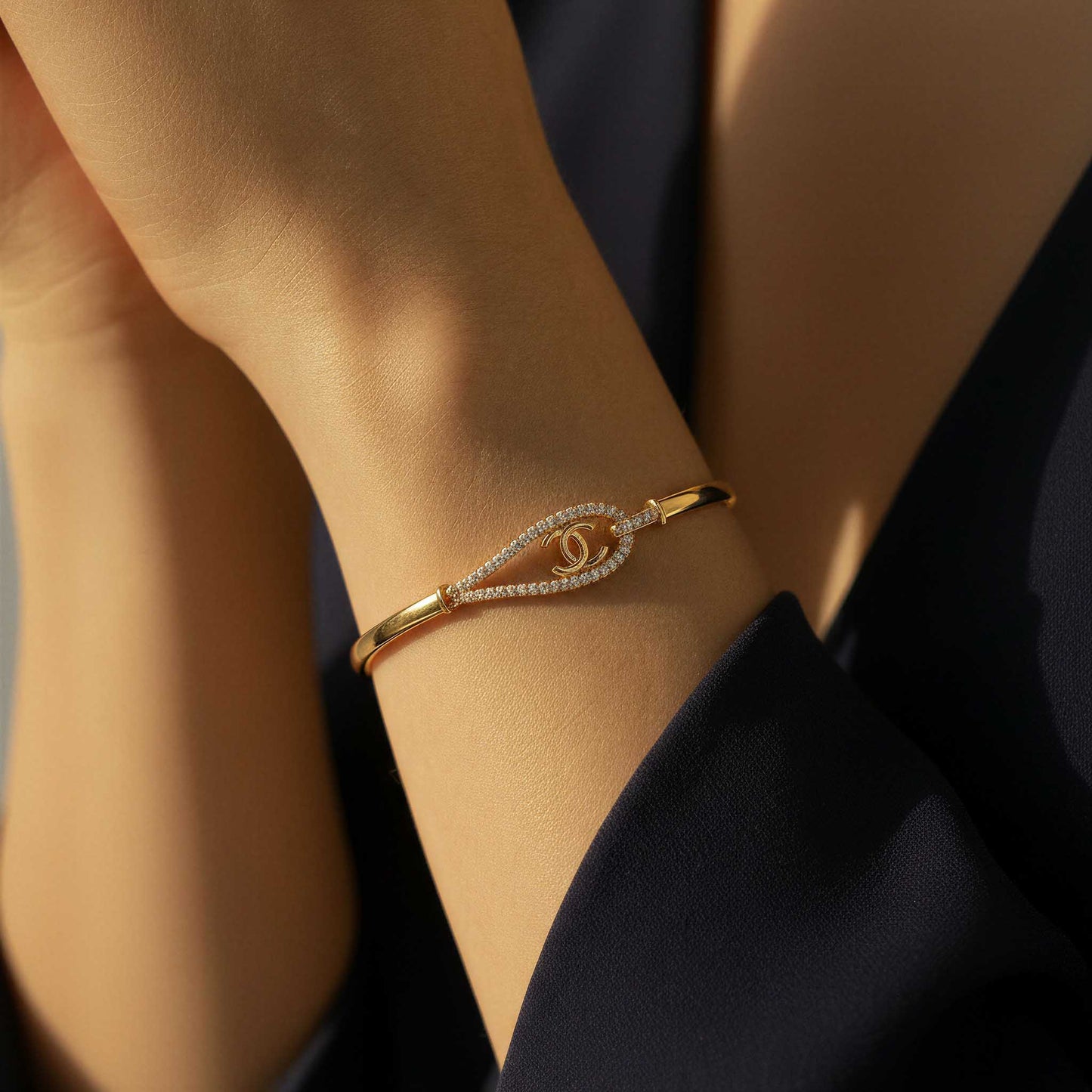 Luxury Gold Statement Bracelet