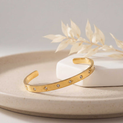 Galaxy Charm Gold Bracelet