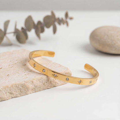 Galaxy Charm Gold Bracelet