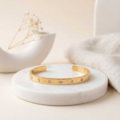 Galaxy Charm Gold Bracelet