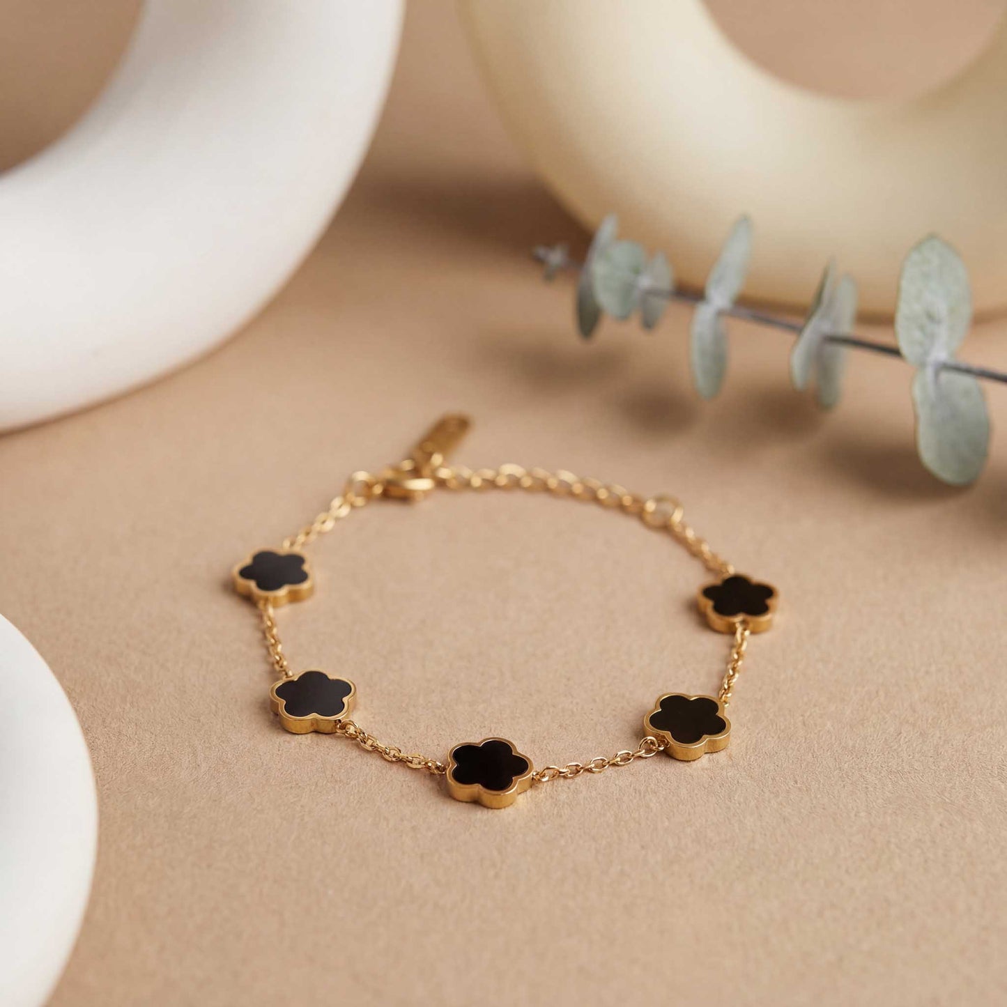 Meadow Flower Charm Bracelet