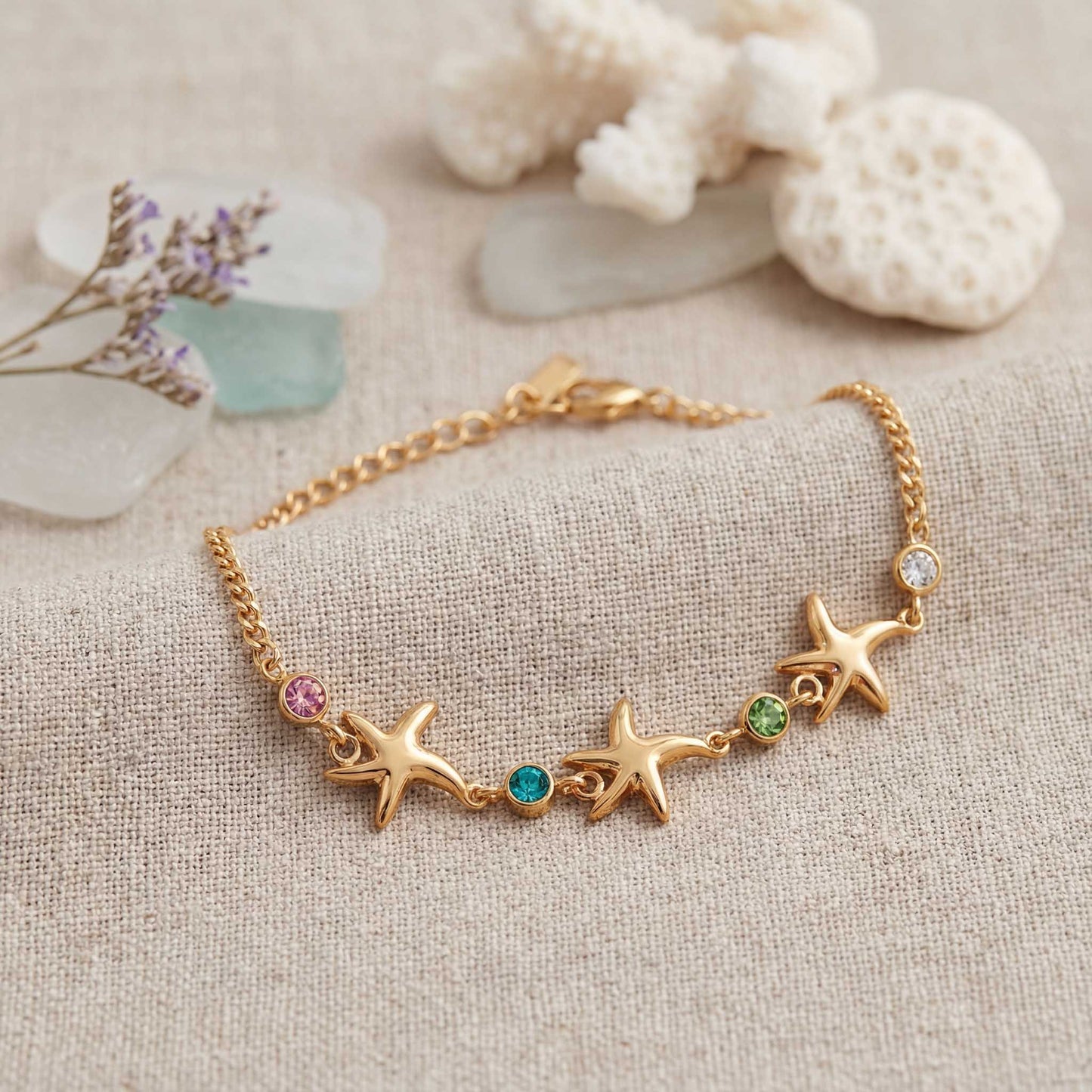 Delicate Star Charm Bracelet