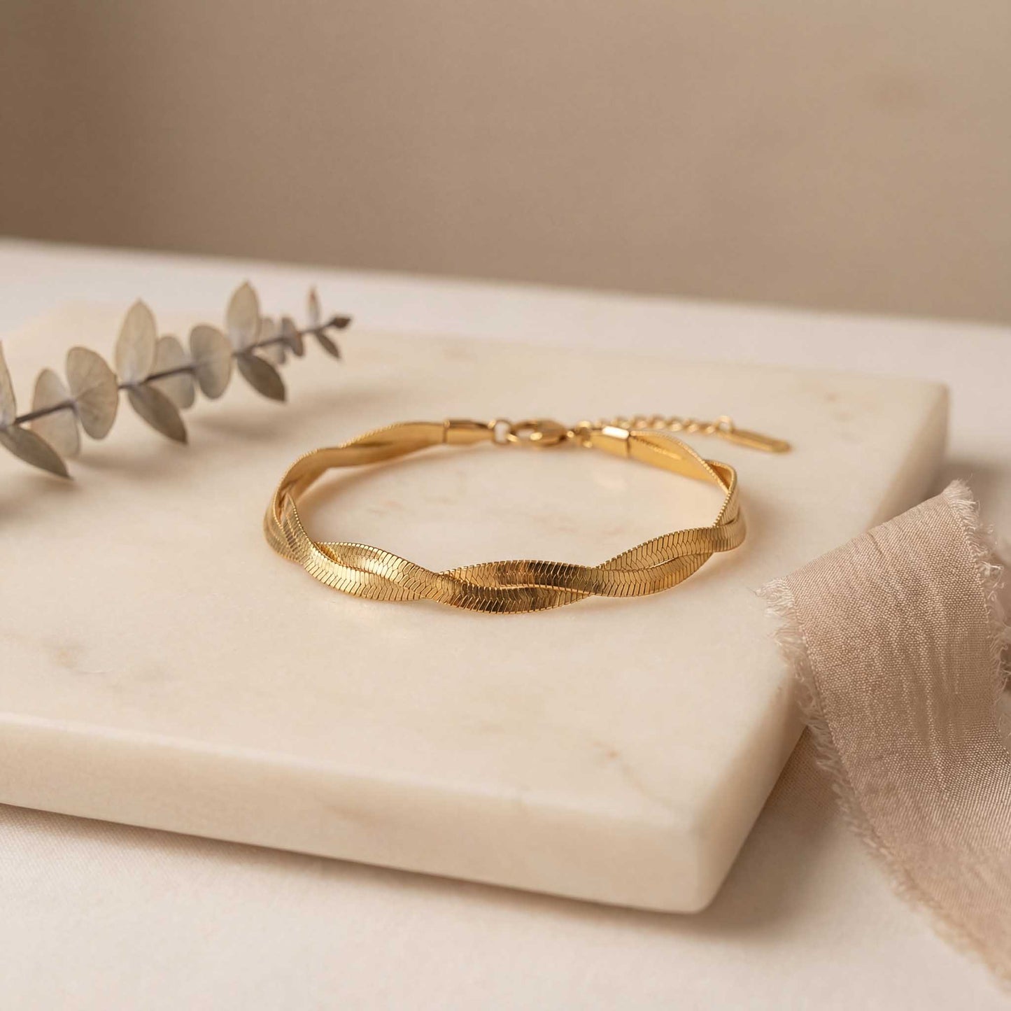 Classic Herringbone Bracelet