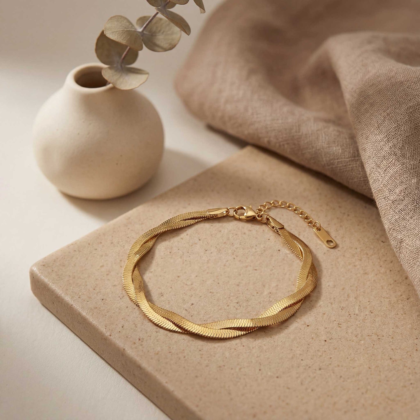 Classic Herringbone Bracelet