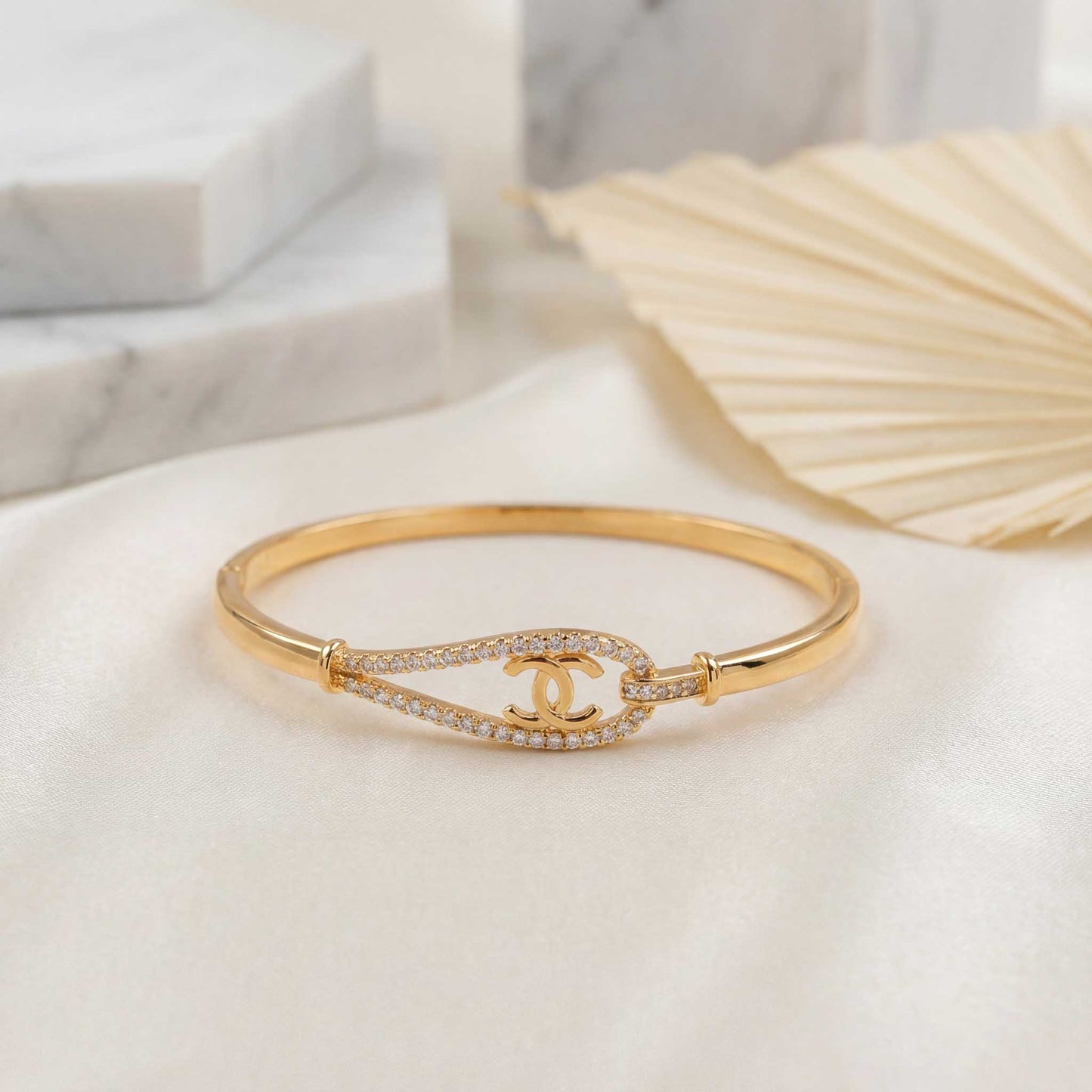 Luxury Gold Statement Bracelet