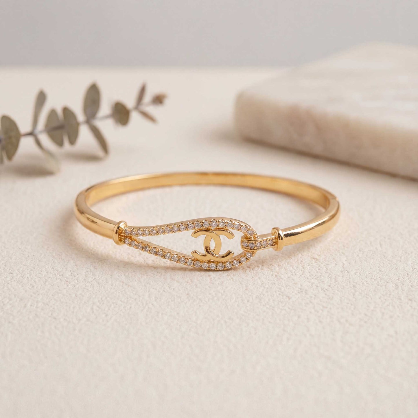 Luxury Gold Statement Bracelet