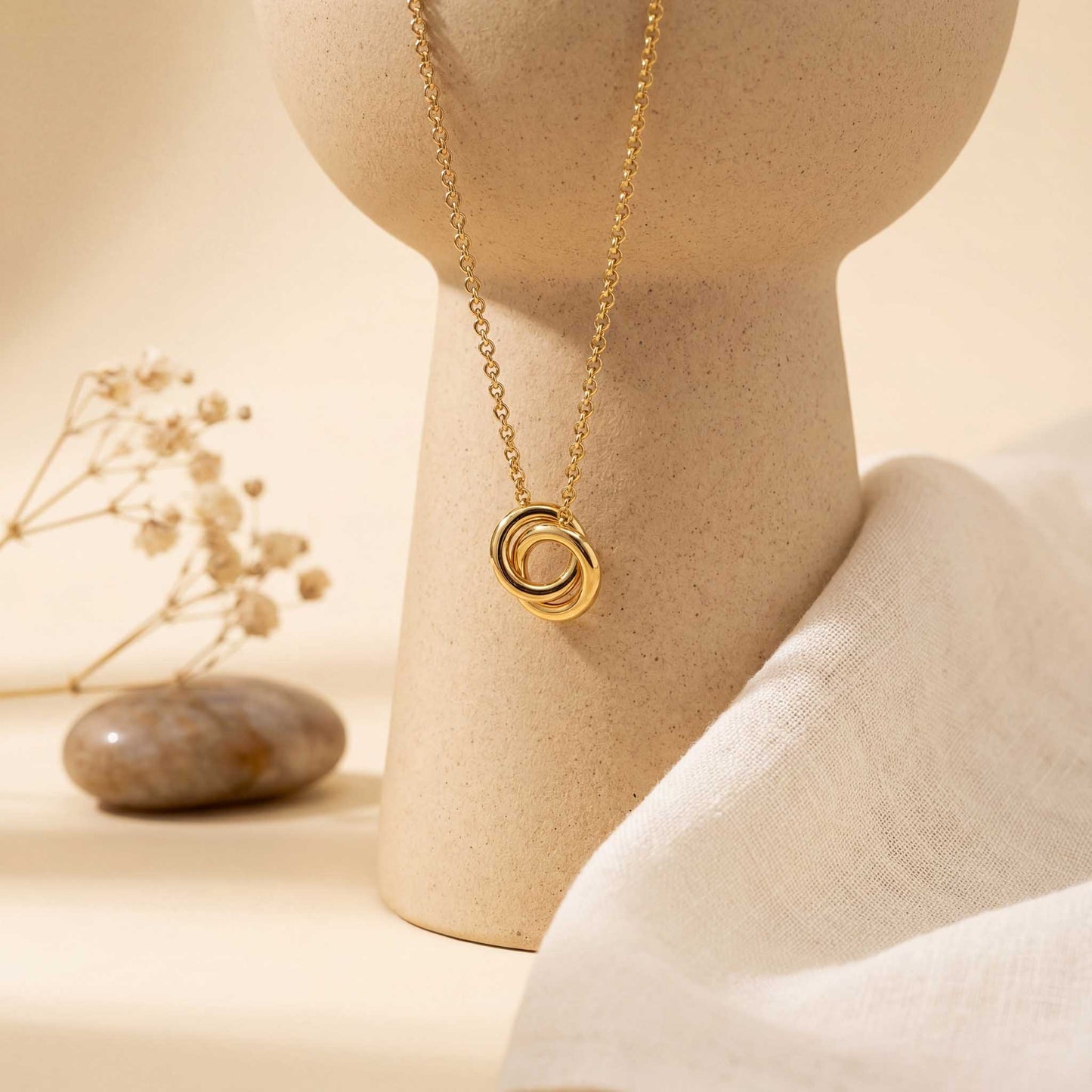 Promise Bond Pendant Necklace