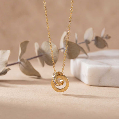 Roman Numeral Pendant Necklace