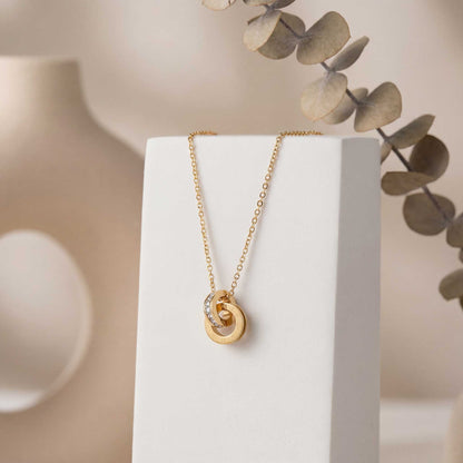 Roman Numeral Pendant Necklace