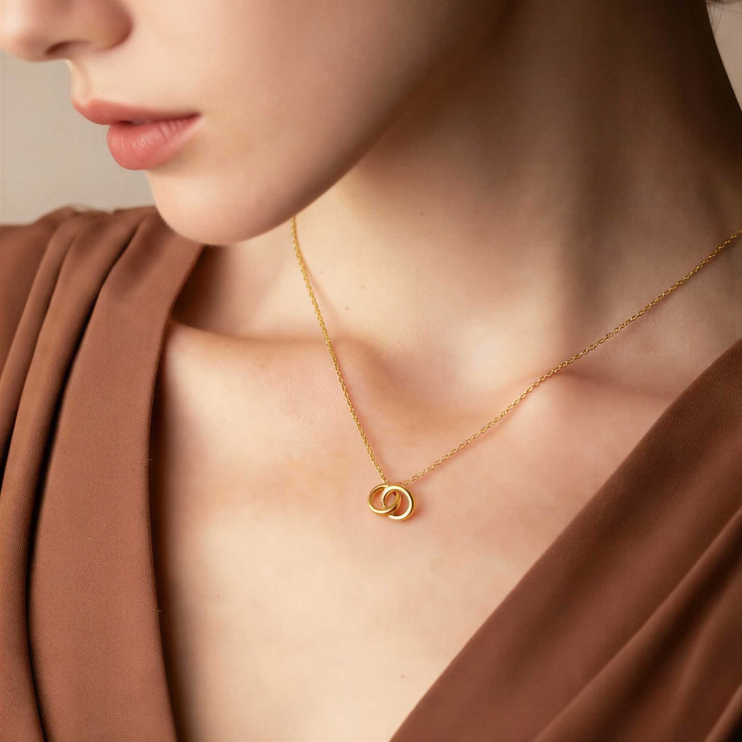 Promise Bond Pendant Necklace