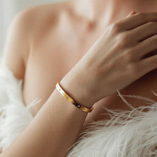 Galaxy Charm Gold Bracelet