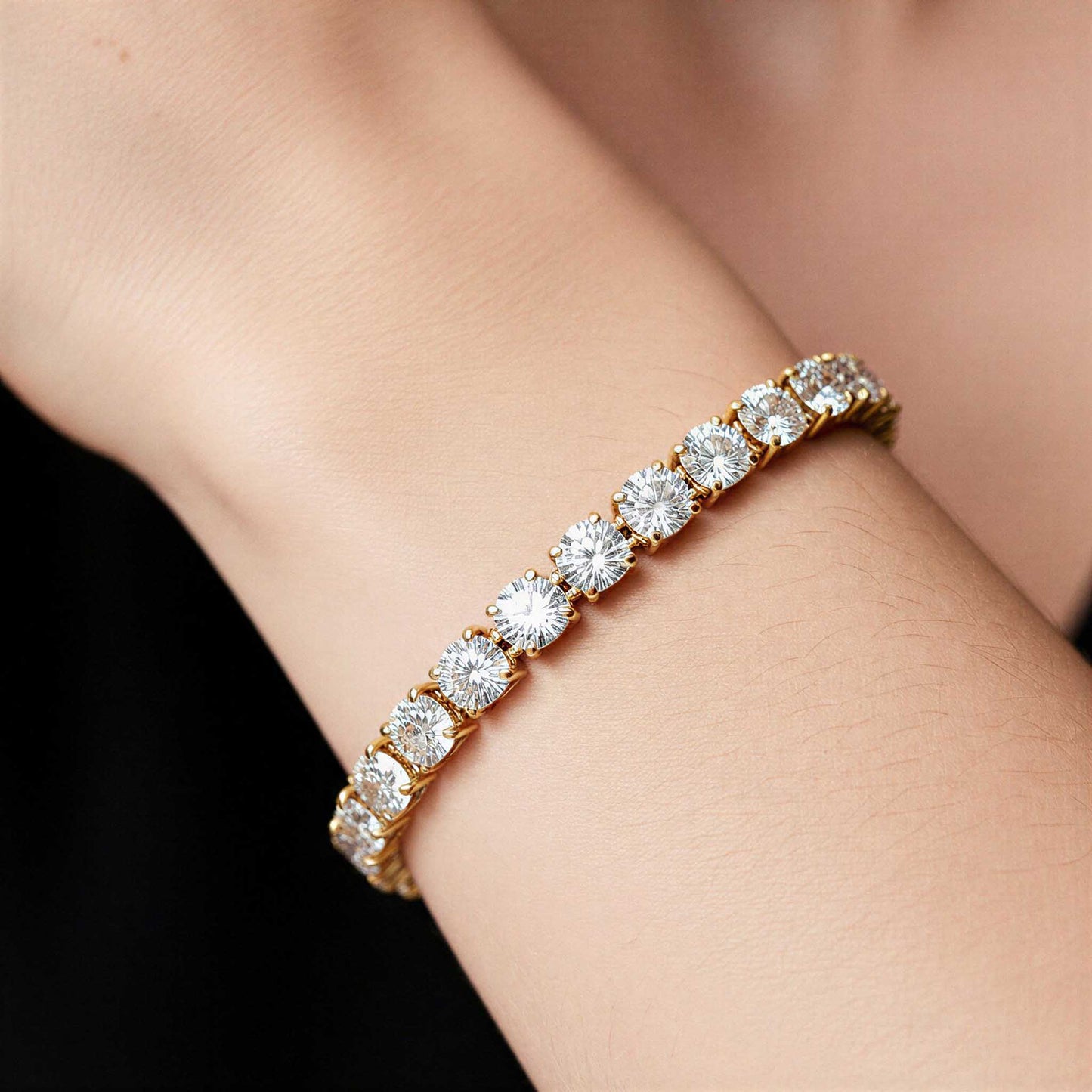 Adjustable Tennis Bracelet